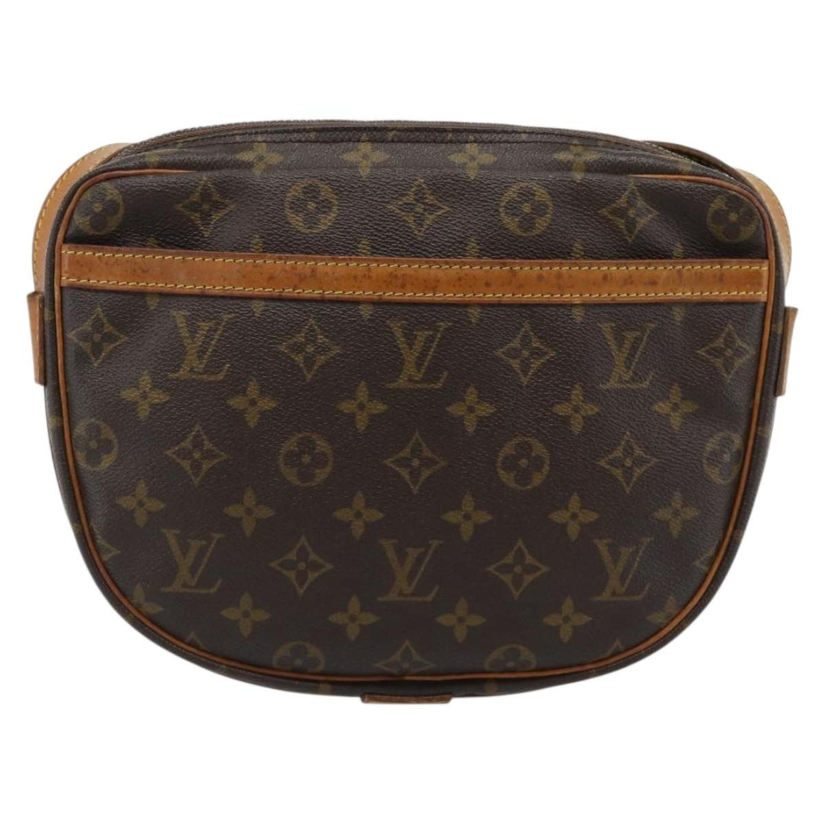 LOUIS VUITTON Monogram Jeune Fille GM Shoulder Bag M51225 LV Auth 185636