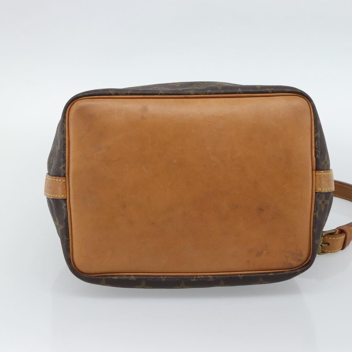 LOUIS VUITTON Monogram Petit Noe Shoulder Bag M42226 LV Auth 185637