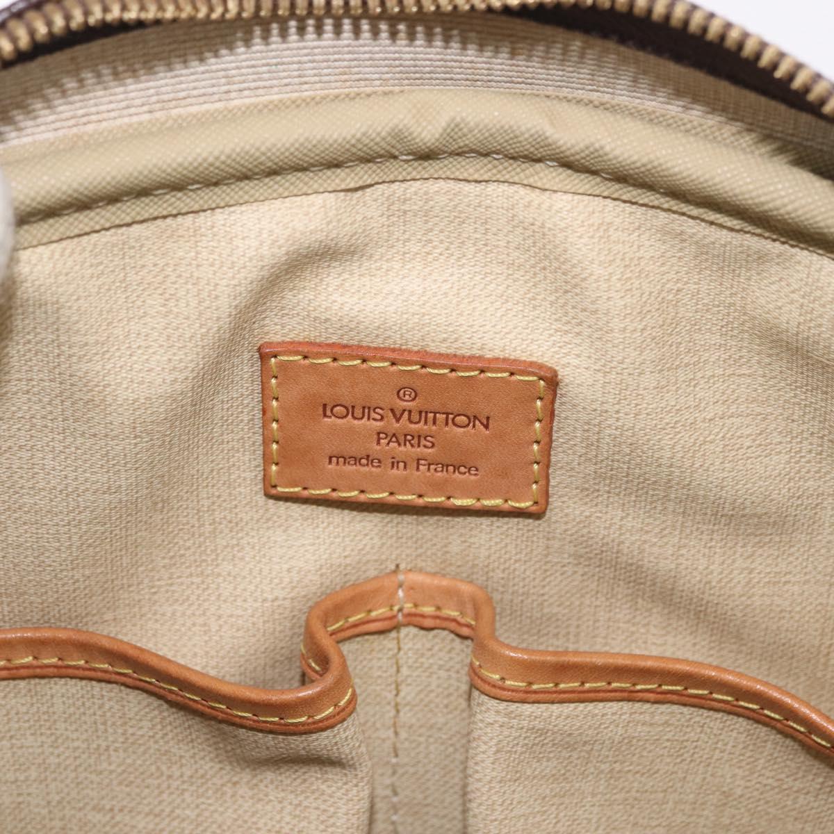 LOUIS VUITTON Monogram Trouville Hand Bag M42228 LV Auth 185638A
