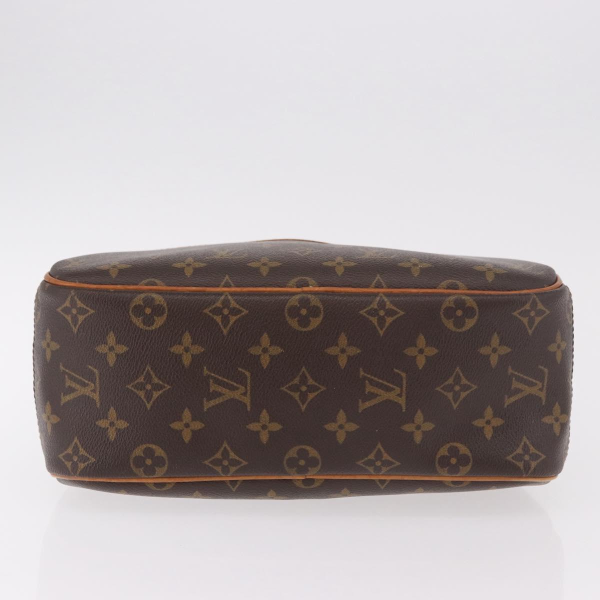 LOUIS VUITTON Monogram Trouville Hand Bag M42228 LV Auth 185638A