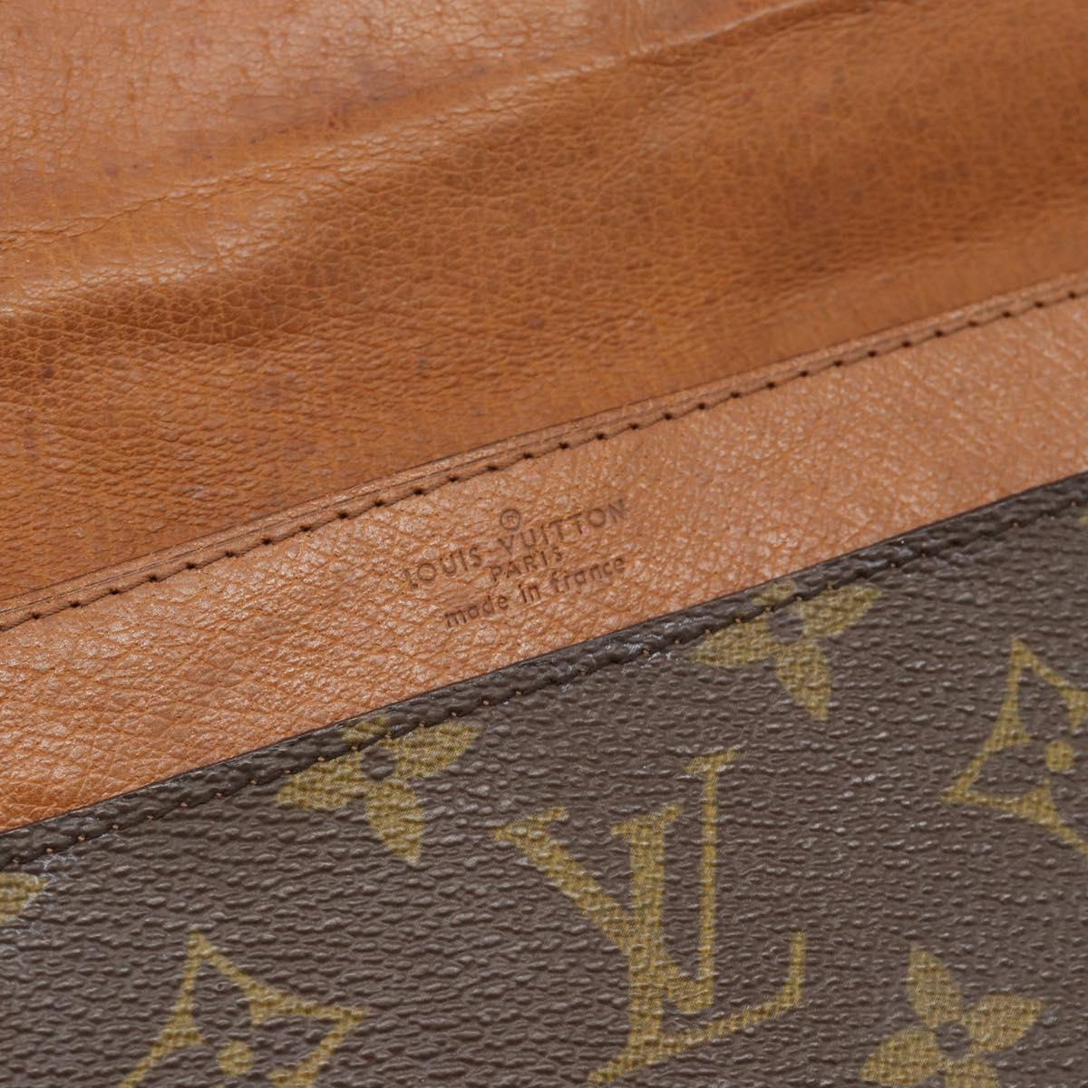LOUIS VUITTON Monogram Double Rabat Shoulder Bag M51815 LV Auth 185641