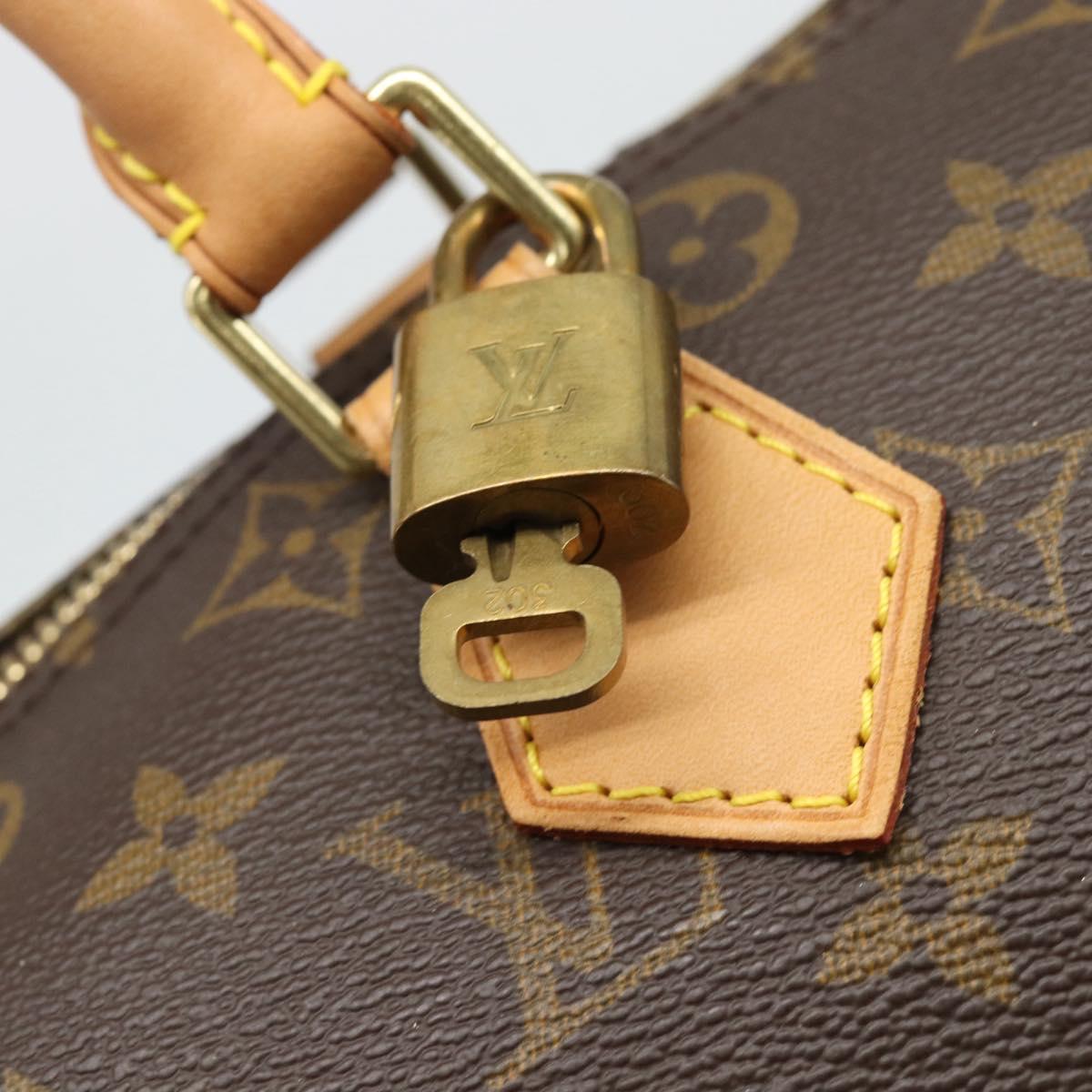 LOUIS VUITTON Monogram Speedy 30 Hand Bag M41526 LV Auth 185656SAV
