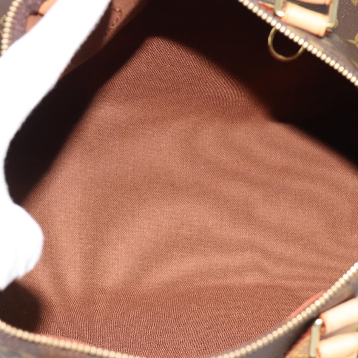 LOUIS VUITTON Monogram Speedy 30 Hand Bag M41526 LV Auth 185656SAV
