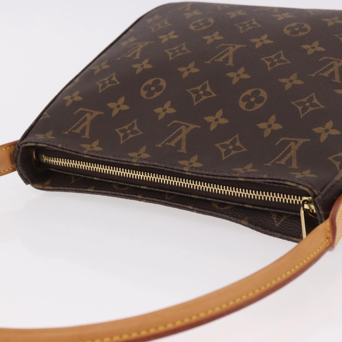 LOUIS VUITTON Monogram Looping MM Shoulder Bag M51146 LV Auth 185680SAV