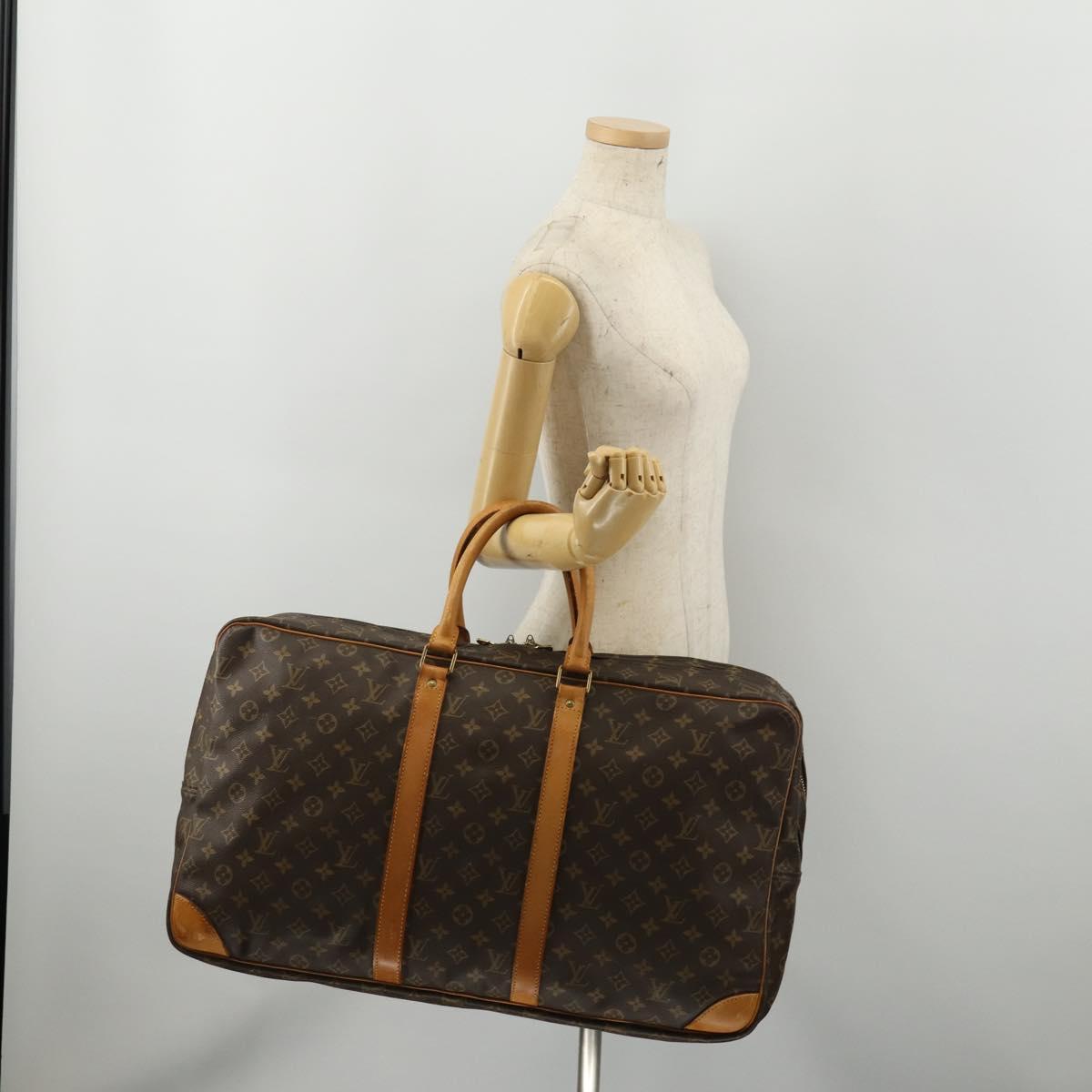 LOUIS VUITTON Monogram Sirius 55 Boston Bag M41404 LV Auth 185698