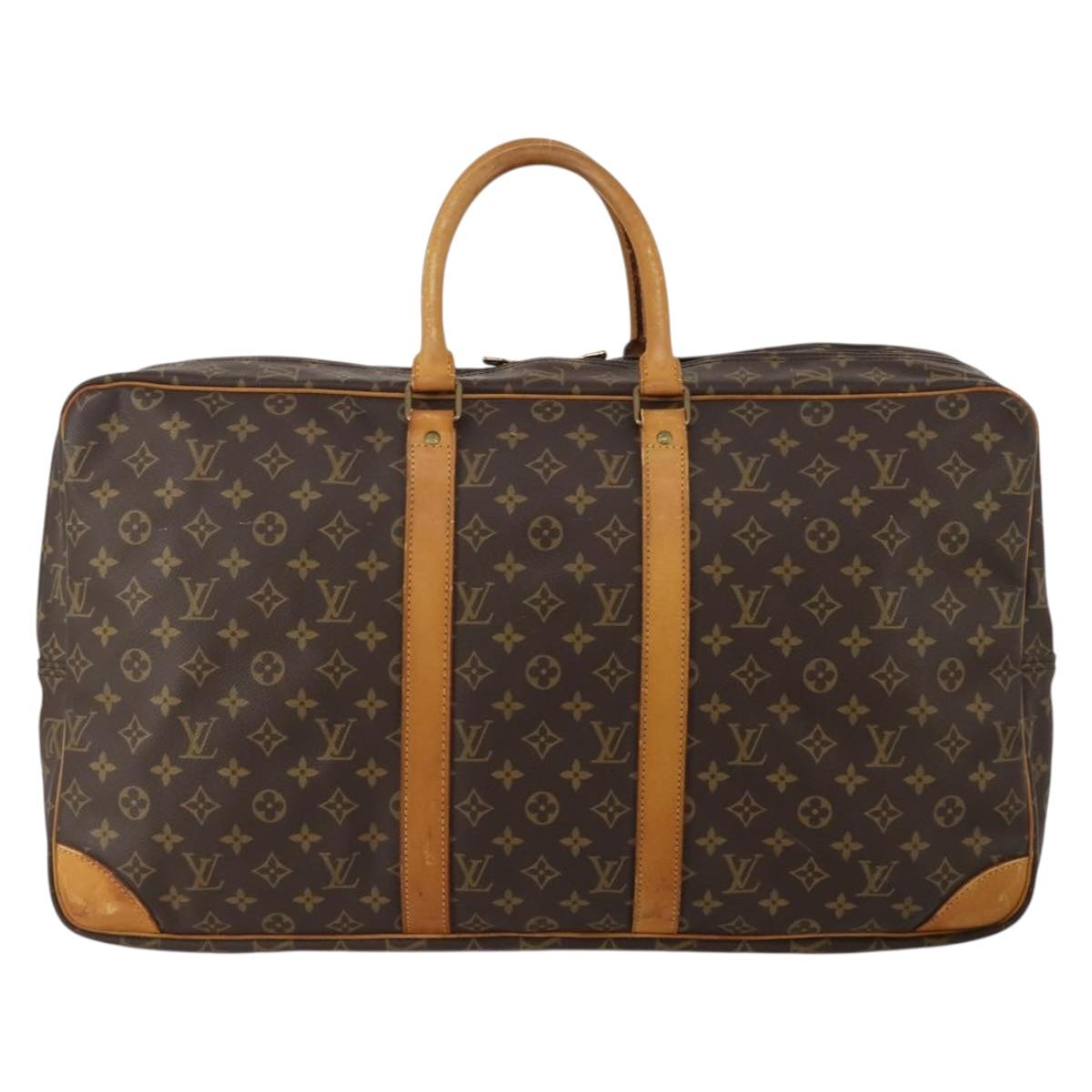 LOUIS VUITTON Monogram Sirius 55 Boston Bag M41404 LV Auth 185698