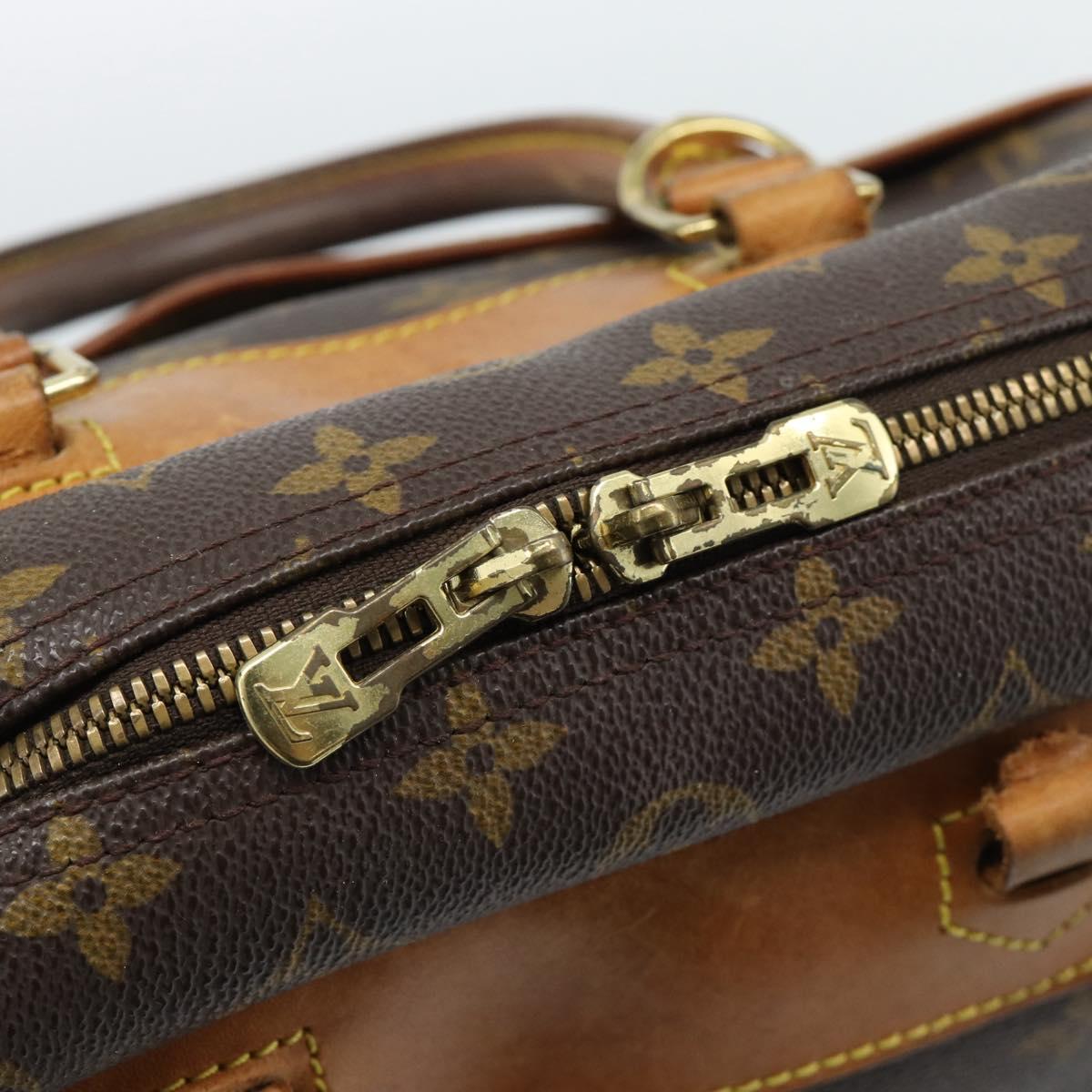 LOUIS VUITTON Monogram Deauville Hand Bag M47270 LV Auth 185699