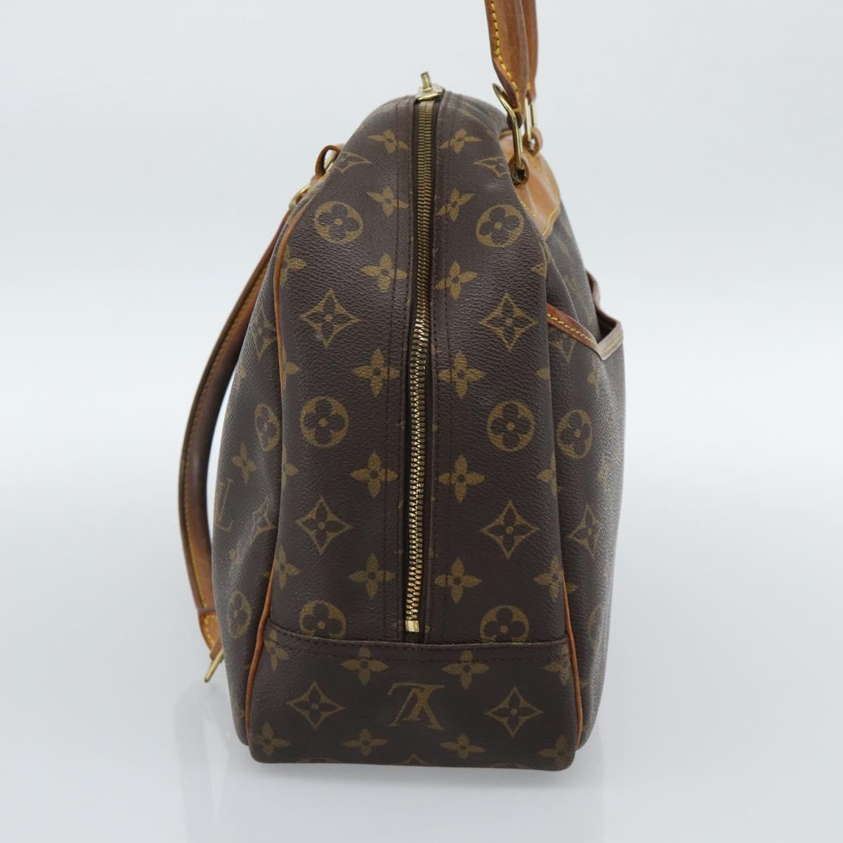 LOUIS VUITTON Monogram Deauville Hand Bag M47270 LV Auth 185699