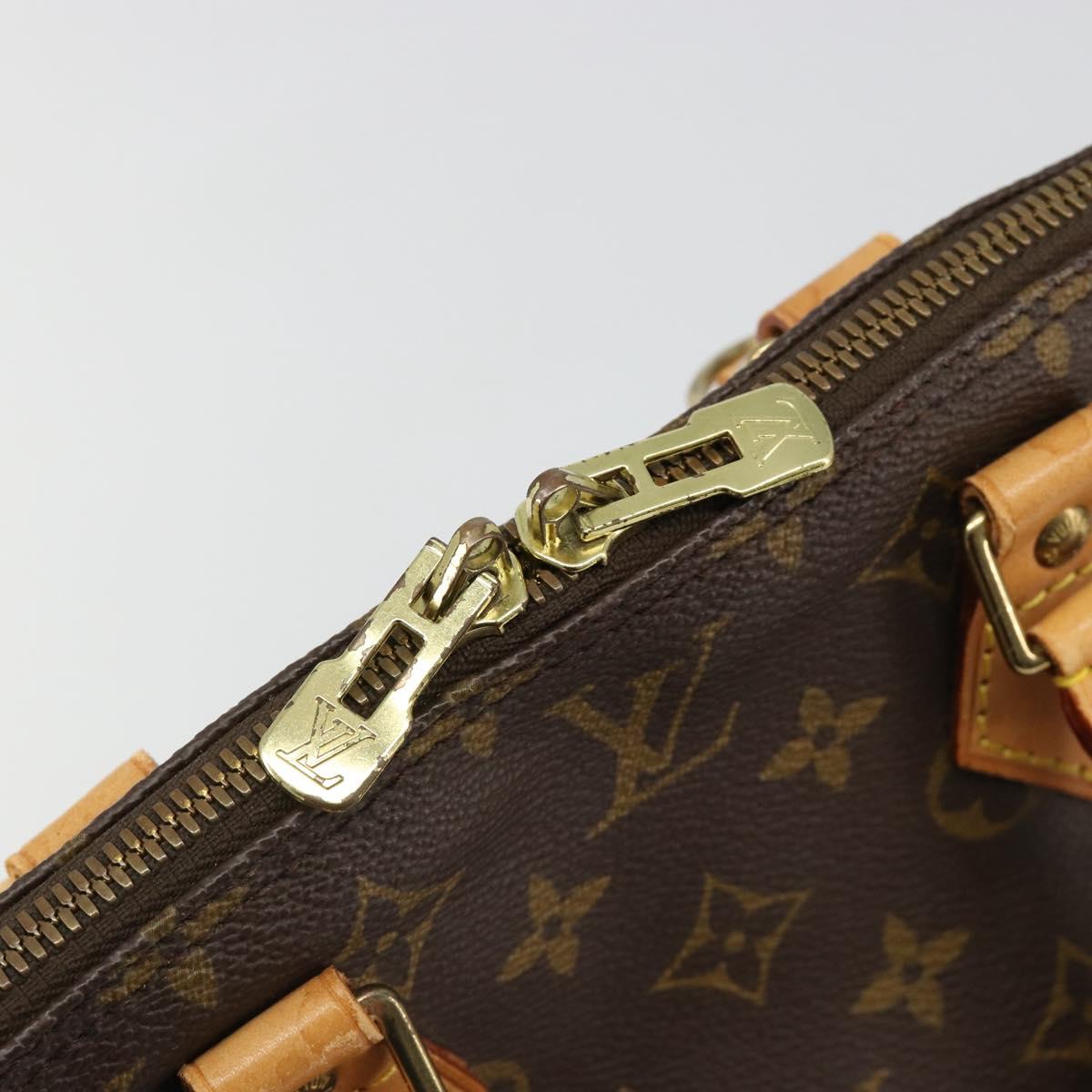 LOUIS VUITTON Monogram Alma Hand Bag M51130 LV Auth 185700A