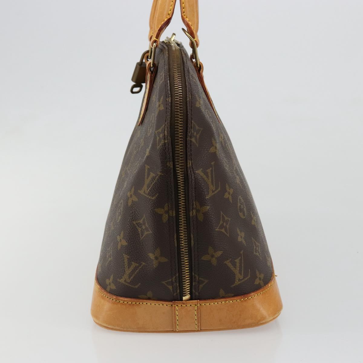 LOUIS VUITTON Monogram Alma Hand Bag M51130 LV Auth 185700A