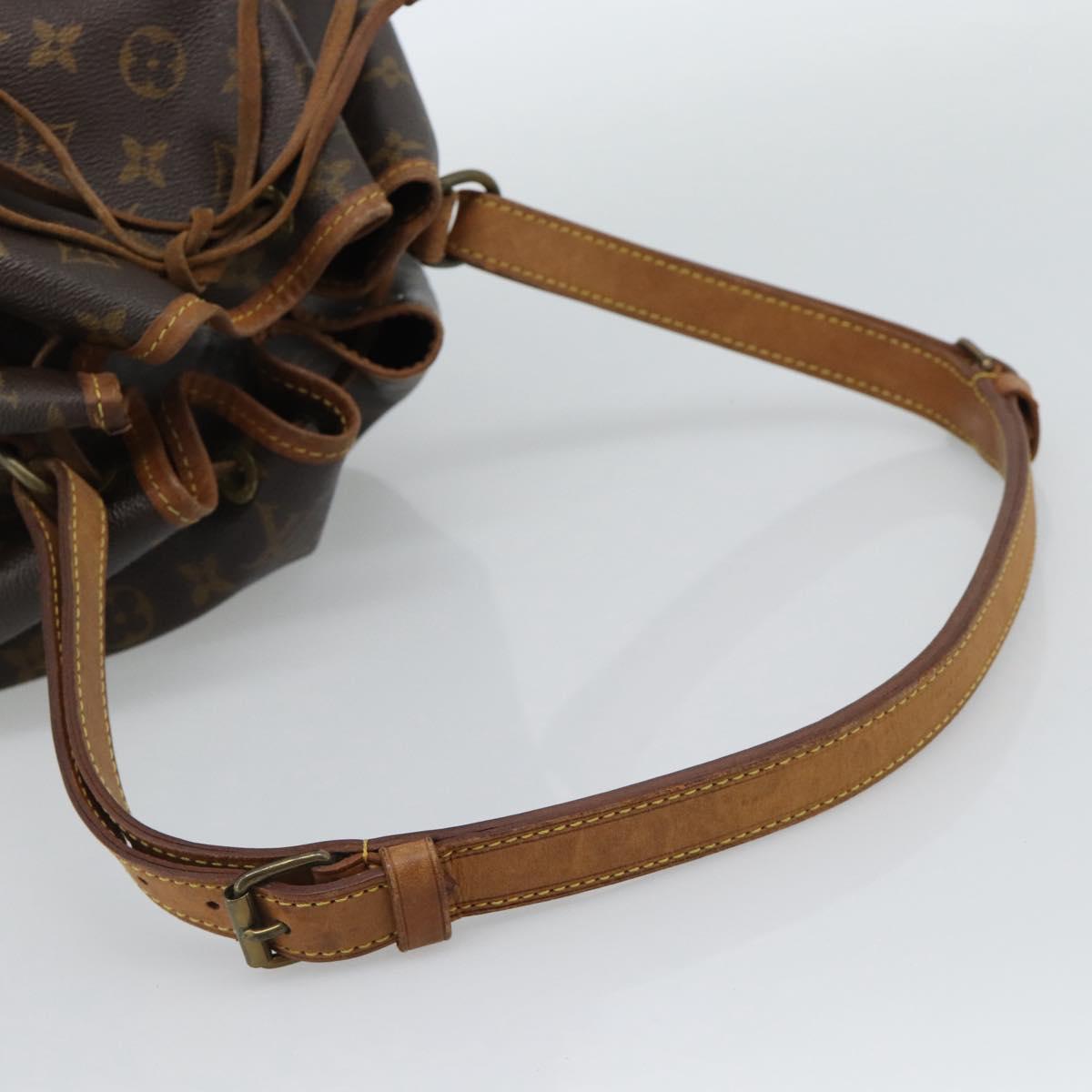 LOUIS VUITTON Monogram Petit Noe Shoulder Bag M42226 LV Auth 185701A
