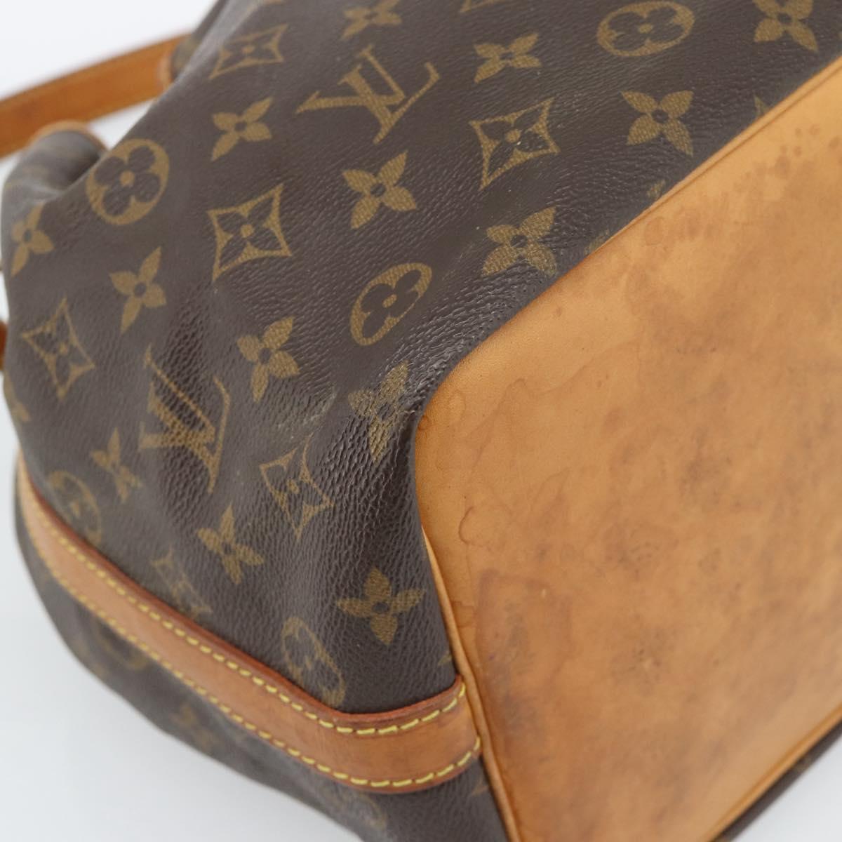 LOUIS VUITTON Monogram Petit Noe Shoulder Bag M42226 LV Auth 185703A