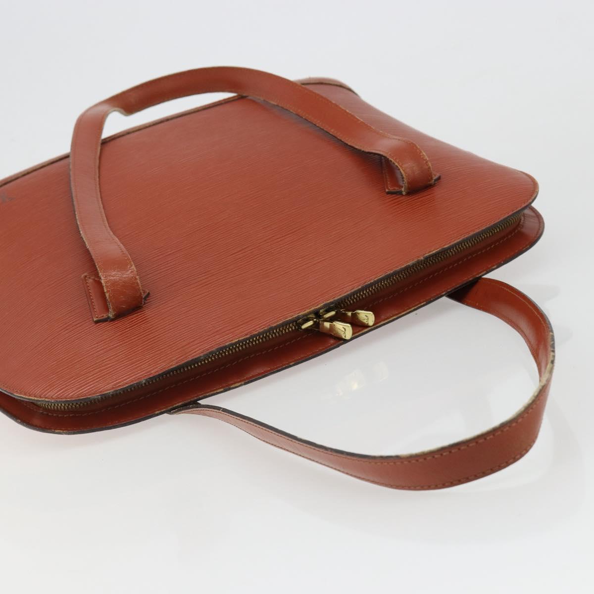 LOUIS VUITTON Epi Lussac Shoulder Bag Brown M52283 LV Auth 185704