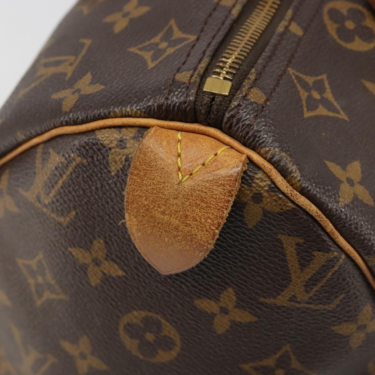 LOUIS VUITTON Monogram Speedy 30 Hand Bag M41526 LV Auth 185705A