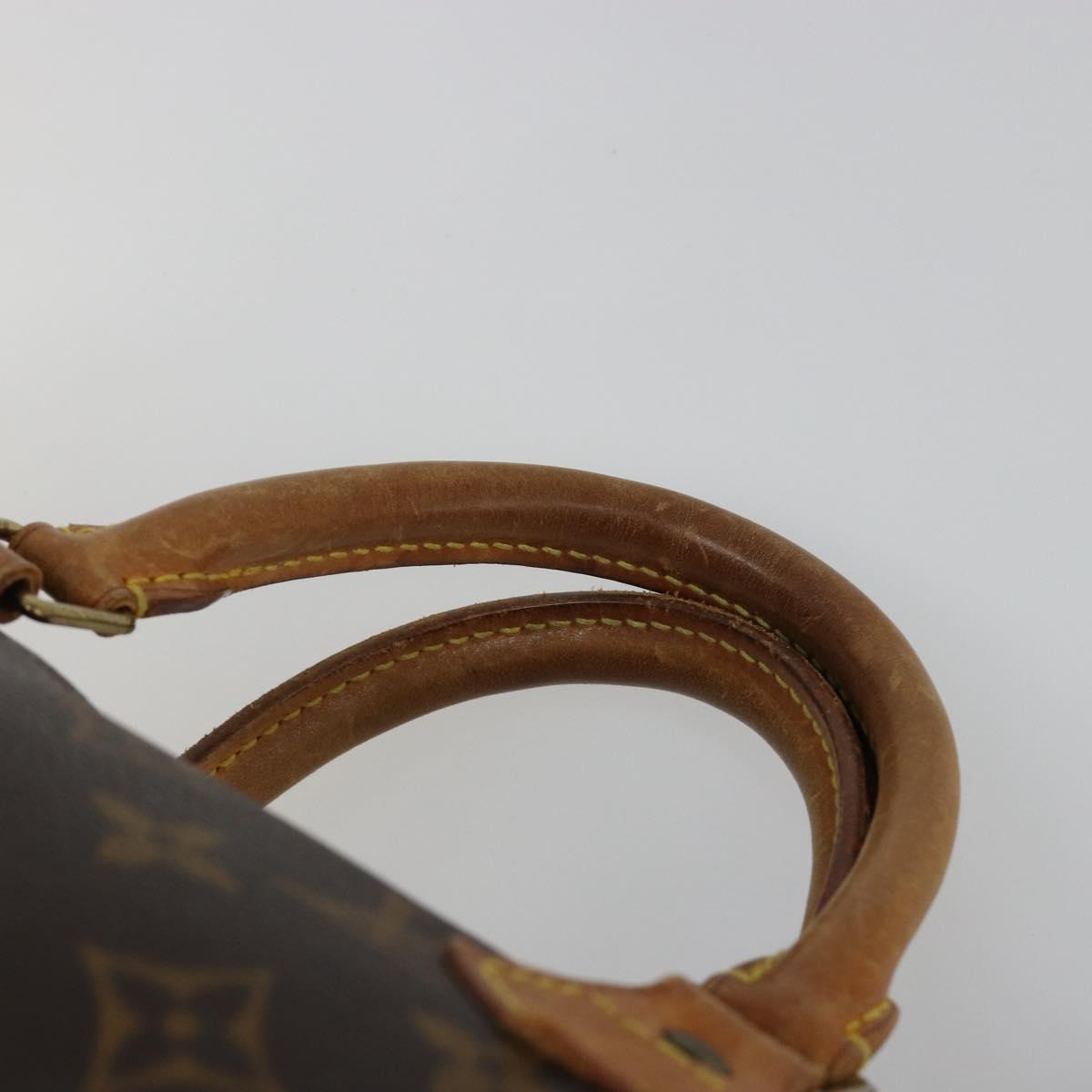 LOUIS VUITTON Monogram Speedy 30 Hand Bag M41526 LV Auth 185705A