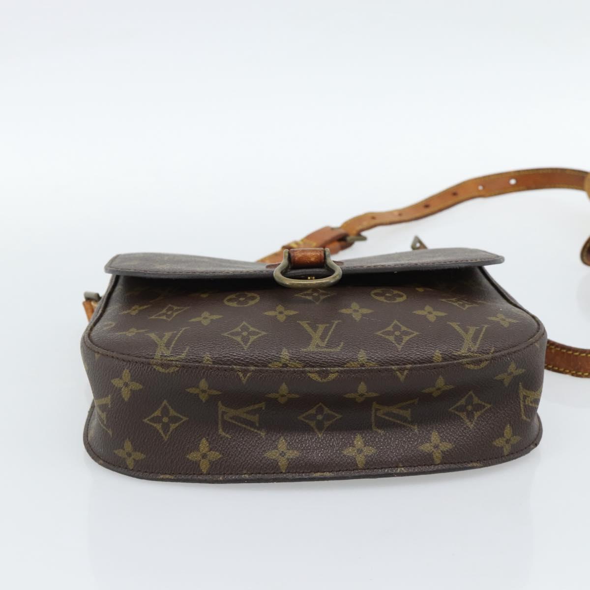 LOUIS VUITTON Monogram Saint Cloud GM Shoulder Bag M51242 LV Auth 185707