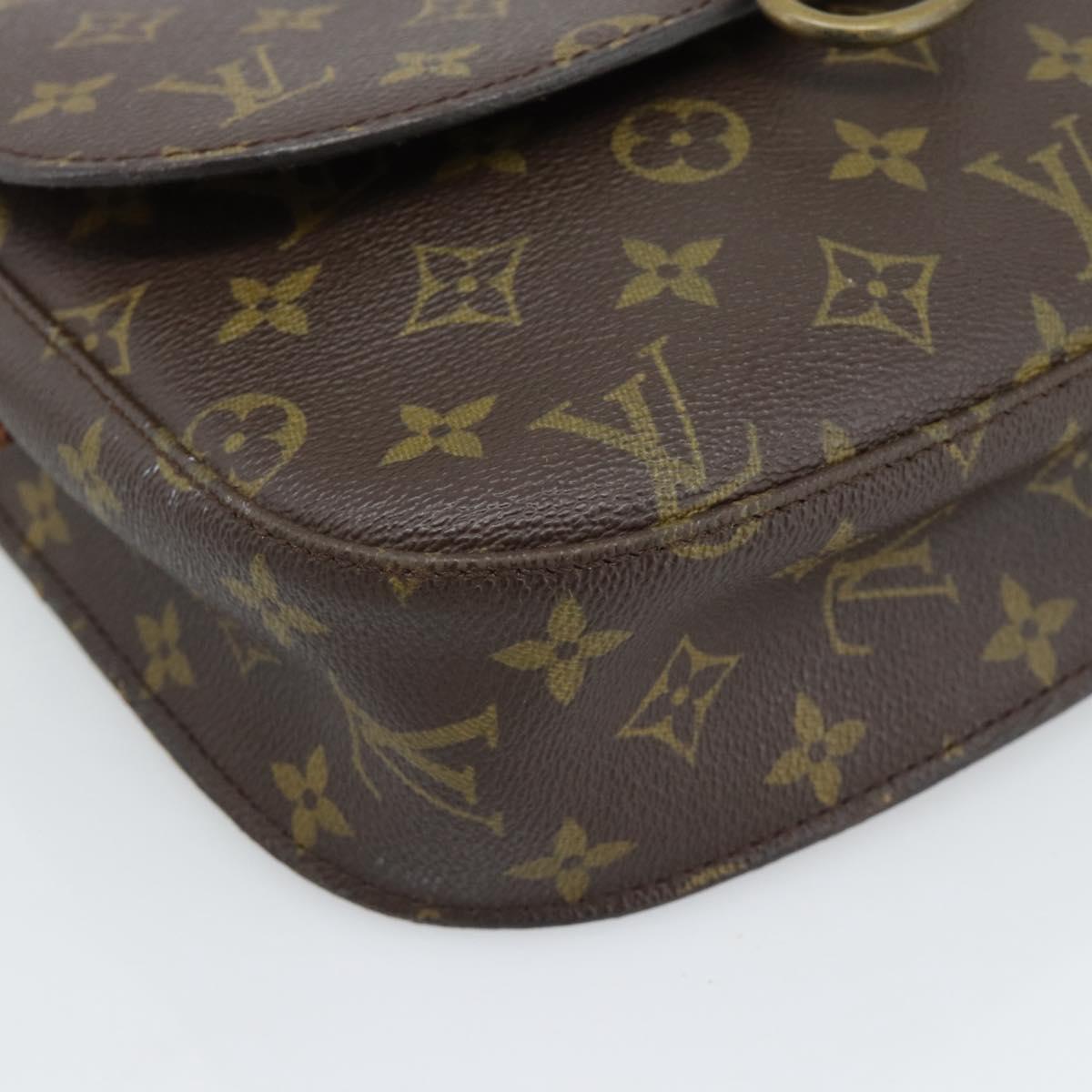 LOUIS VUITTON Monogram Saint Cloud GM Shoulder Bag M51242 LV Auth 185707