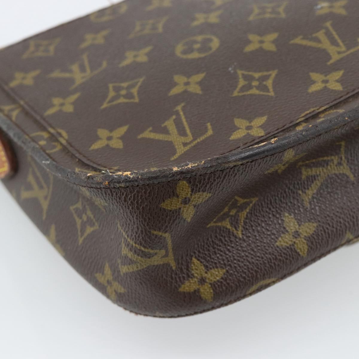 LOUIS VUITTON Monogram Saint Cloud GM Shoulder Bag M51242 LV Auth 185707