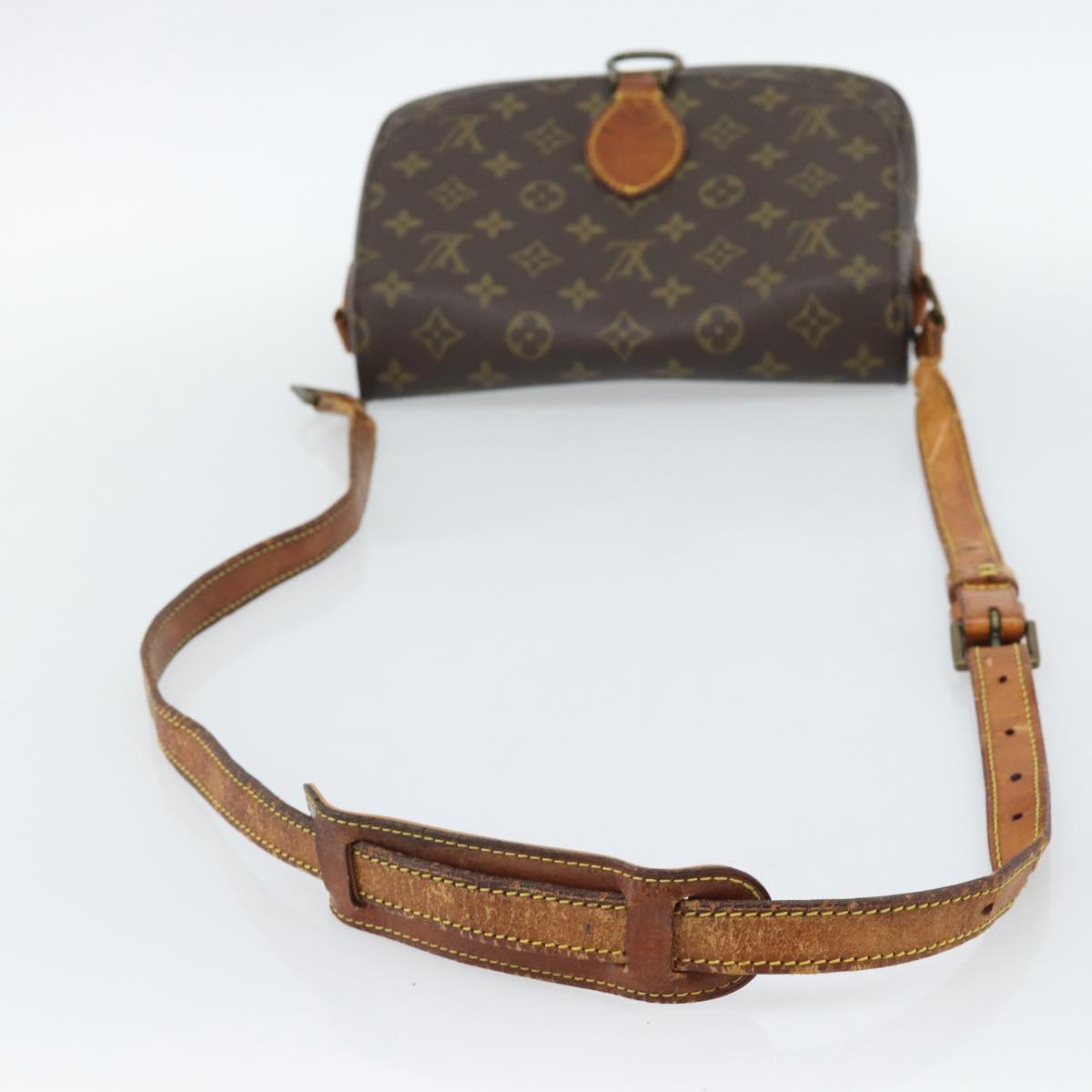 LOUIS VUITTON Monogram Saint Cloud GM Shoulder Bag M51242 LV Auth 185707
