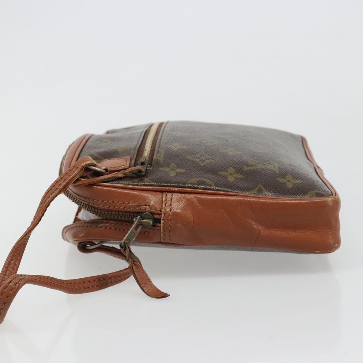 LOUIS VUITTON Monogram Pochette Sports Clutch Bag N0.183 LV Auth 185708