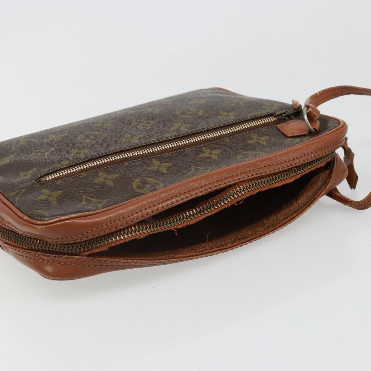 LOUIS VUITTON Monogram Pochette Sports Clutch Bag N0.183 LV Auth 185708