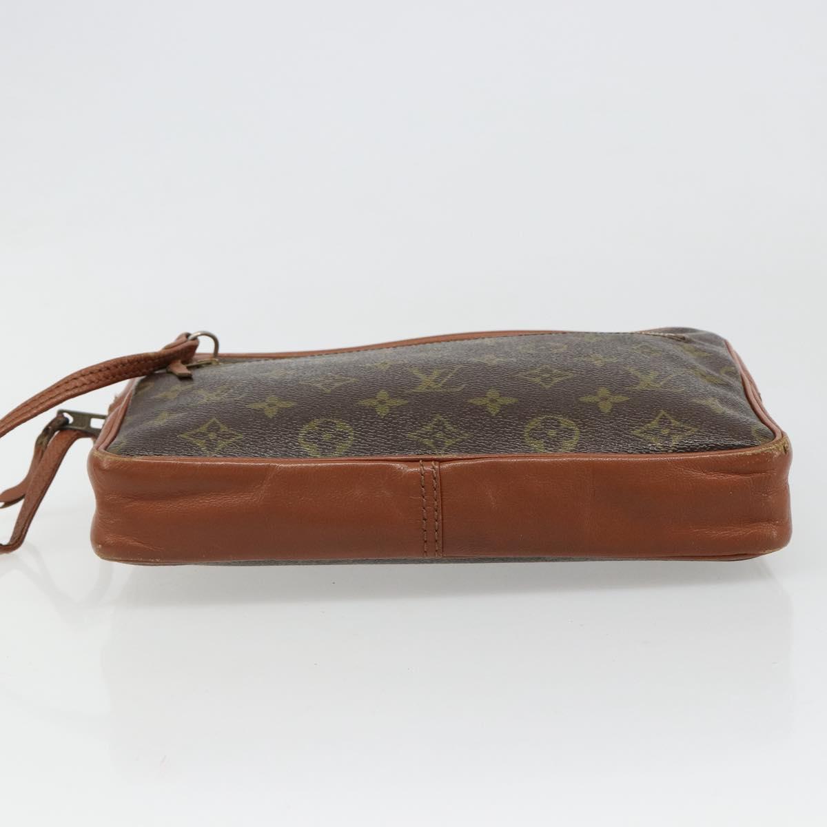 LOUIS VUITTON Monogram Pochette Sports Clutch Bag N0.183 LV Auth 185708