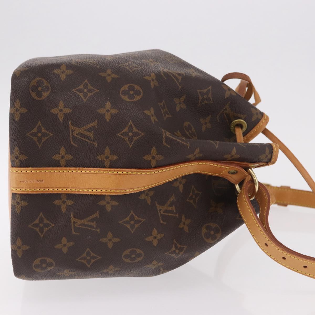 LOUIS VUITTON Monogram Petit Noe Shoulder Bag M42226 LV Auth 185710A