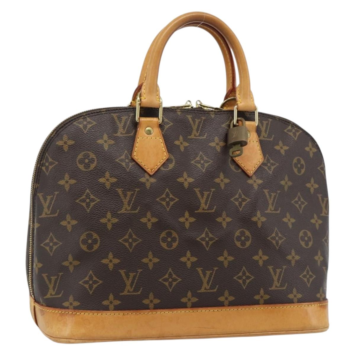 LOUIS VUITTON Monogram Alma Hand Bag M51130 LV Auth 185712A