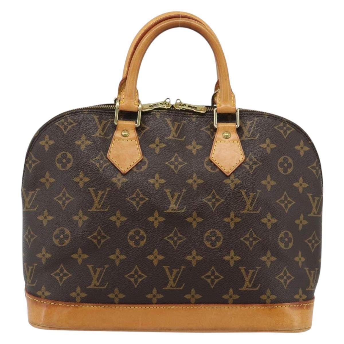 LOUIS VUITTON Monogram Alma Hand Bag M51130 LV Auth 185712A