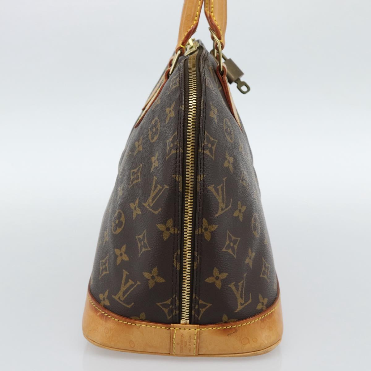 LOUIS VUITTON Monogram Alma Hand Bag M51130 LV Auth 185712A