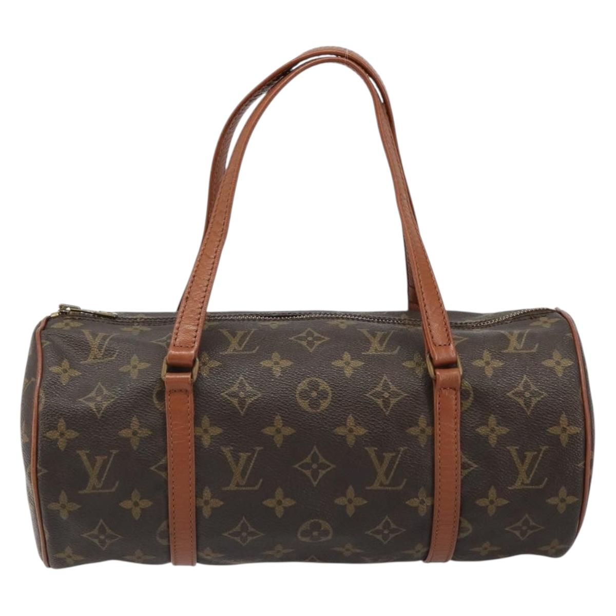 LOUIS VUITTON Monogram Papillon 30 Hand Bag M51385 LV Auth 185713A