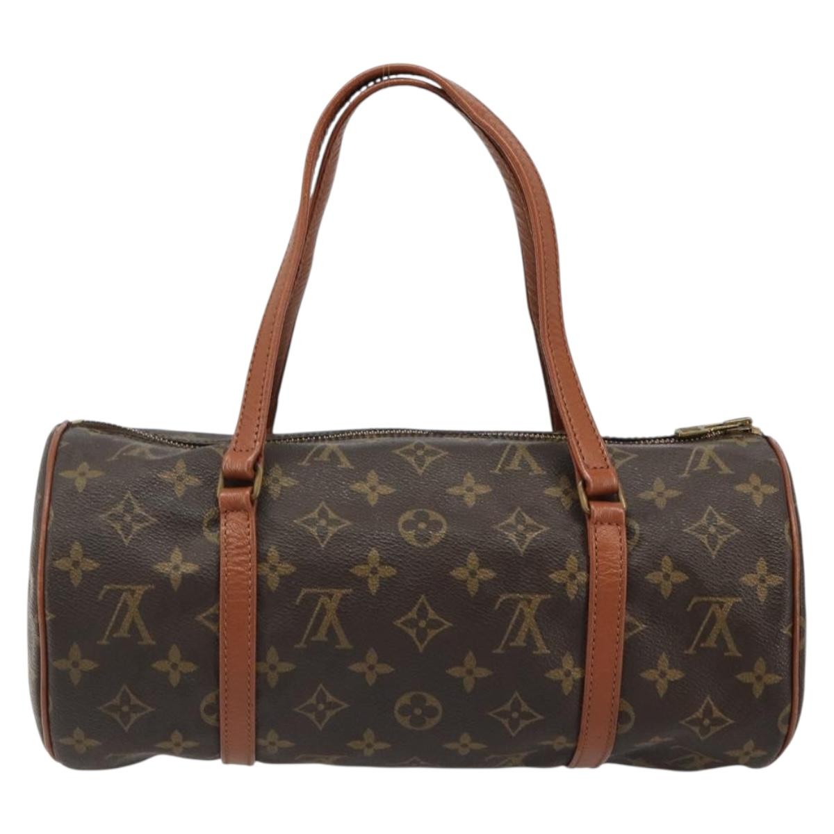 LOUIS VUITTON Monogram Papillon 30 Hand Bag M51385 LV Auth 185713A