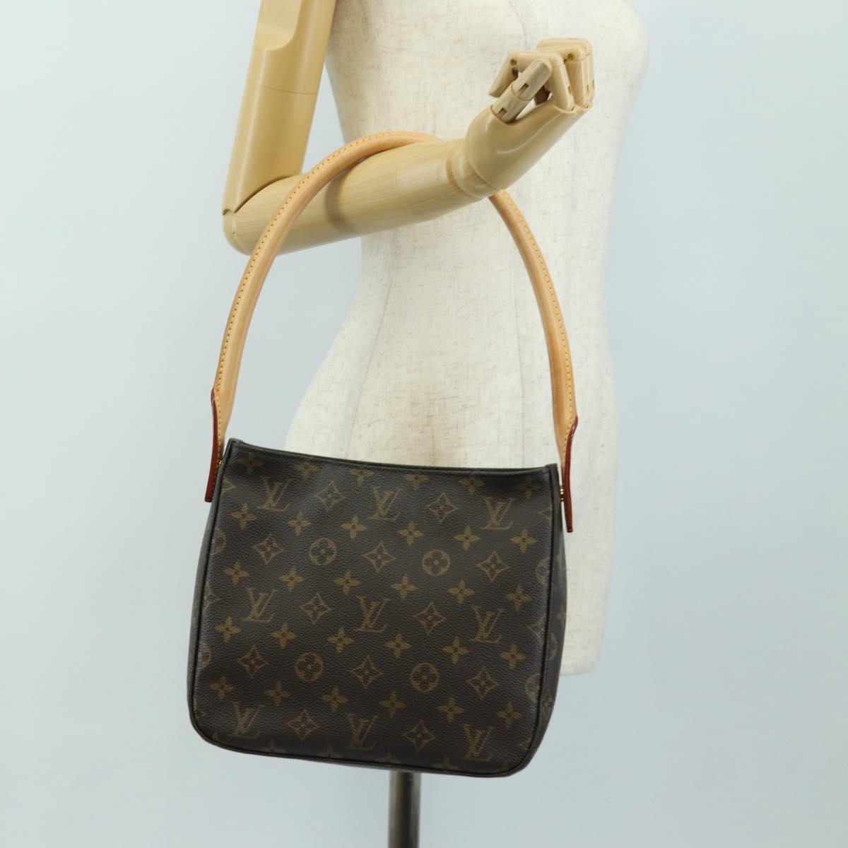 LOUIS VUITTON Monogram Looping MM Shoulder Bag M51146 LV Auth 185714V