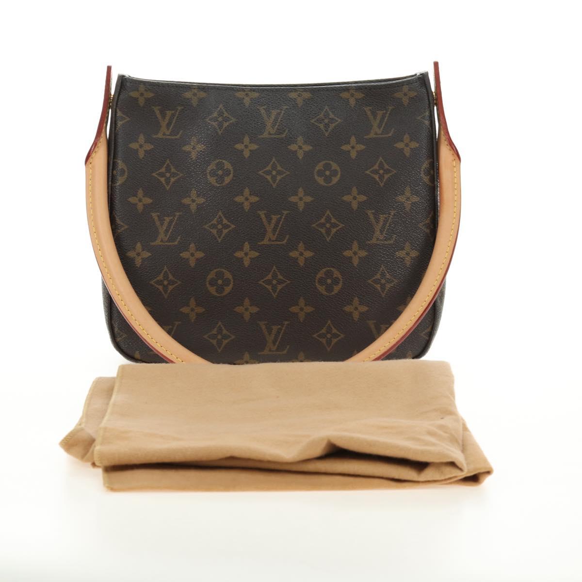 LOUIS VUITTON Monogram Looping MM Shoulder Bag M51146 LV Auth 185714V