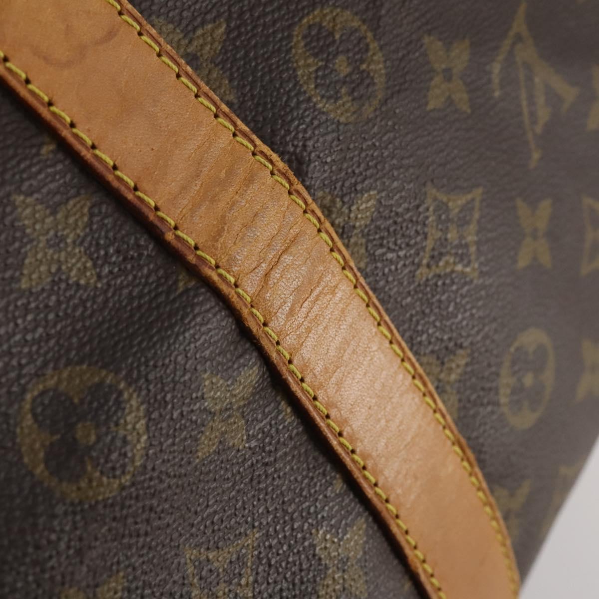 LOUIS VUITTON Monogram Sac Souple 55 Boston Bag M41622 LV Auth 185716A