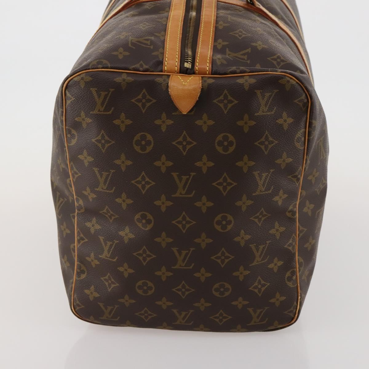LOUIS VUITTON Monogram Sac Souple 55 Boston Bag M41622 LV Auth 185716A