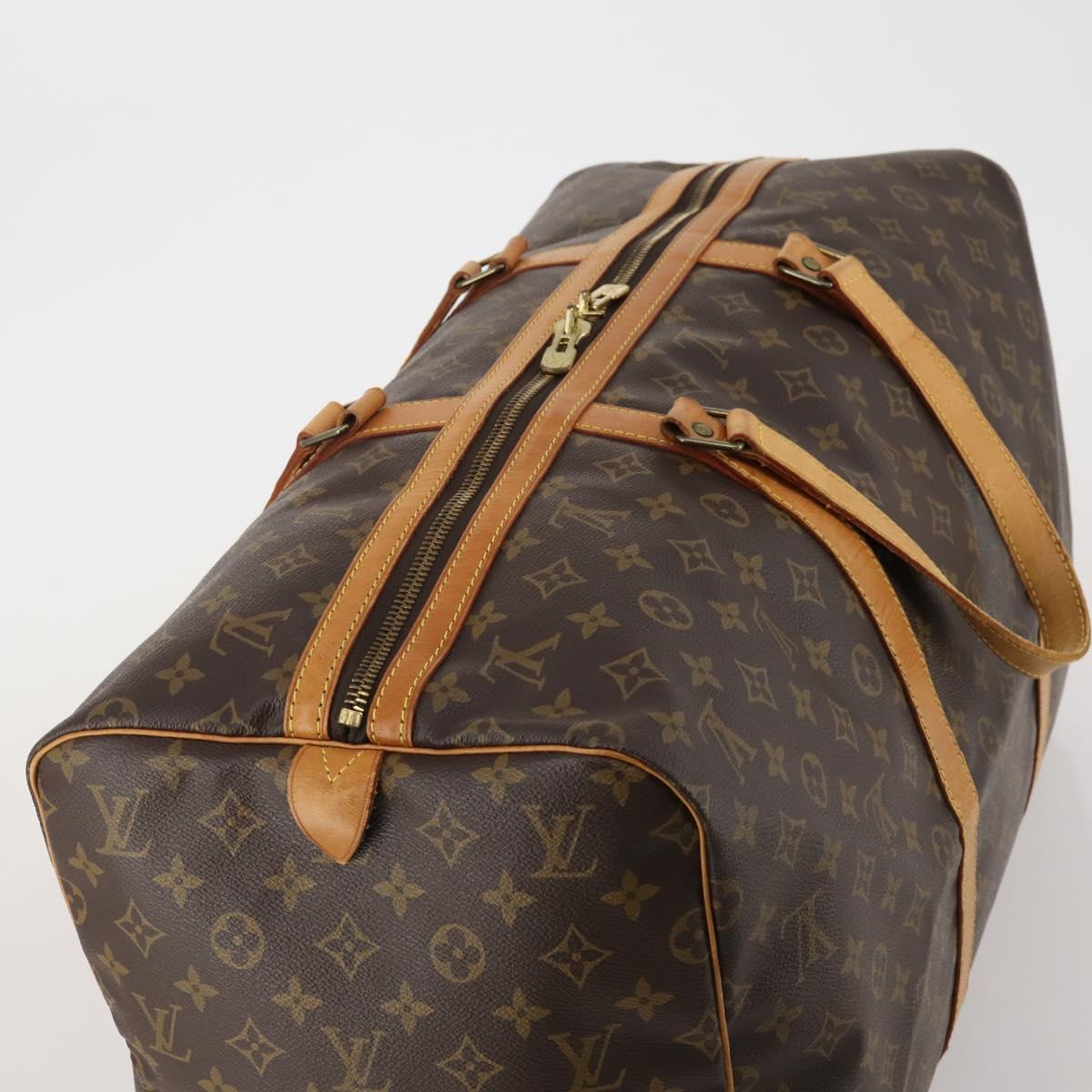 LOUIS VUITTON Monogram Sac Souple 55 Boston Bag M41622 LV Auth 185716A