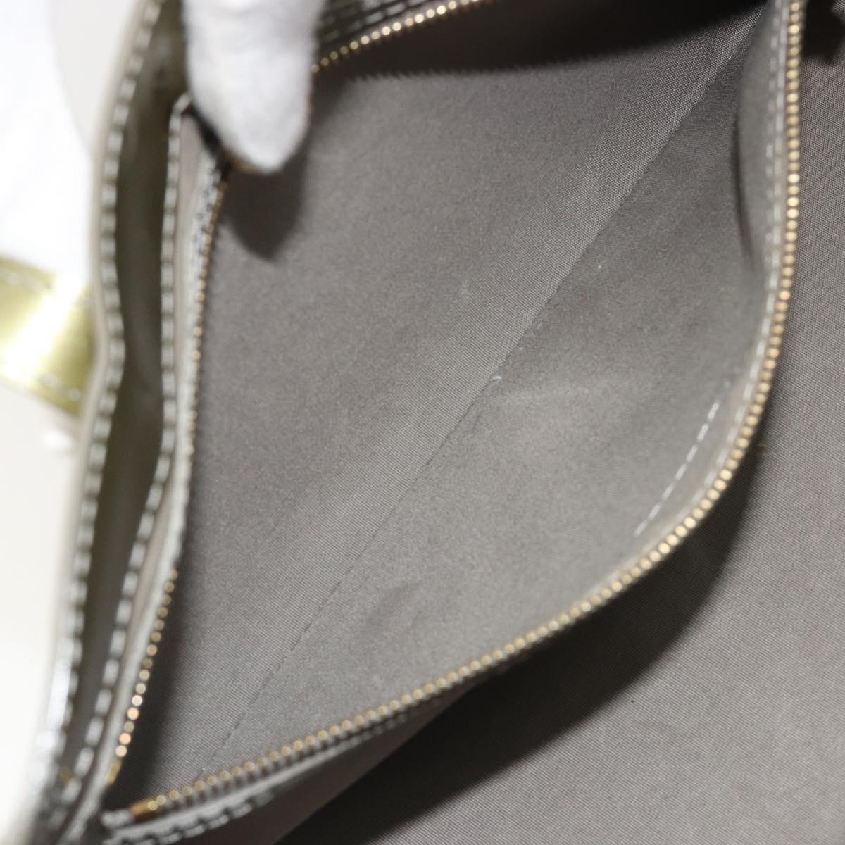 LOUIS VUITTON Vernis Wilshire PM Hand Bag Veil Amplession M91643 LV Auth 185720