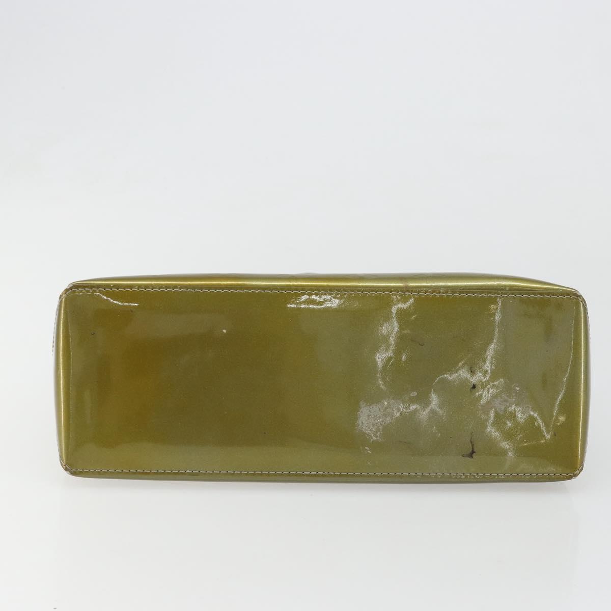 LOUIS VUITTON Vernis Wilshire PM Hand Bag Veil Amplession M91643 LV Auth 185720