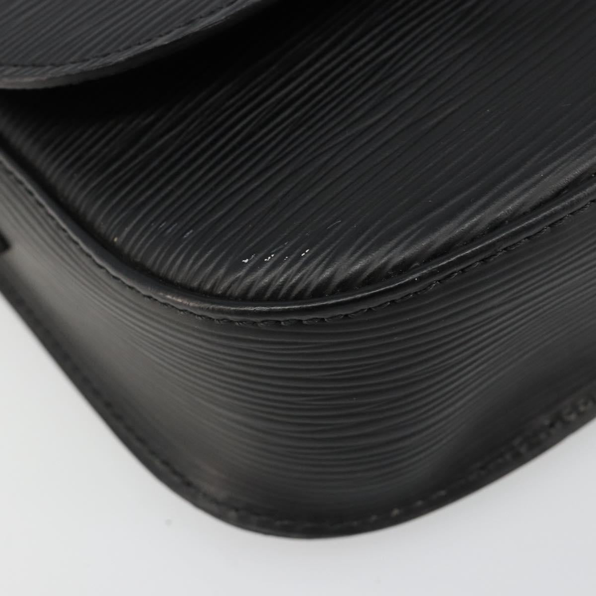 LOUIS VUITTON Epi Saint Cloud PM Shoulder Bag Black M52212 LV Auth 185722