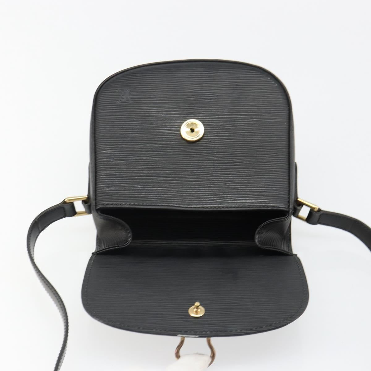 LOUIS VUITTON Epi Saint Cloud PM Shoulder Bag Black M52212 LV Auth 185722
