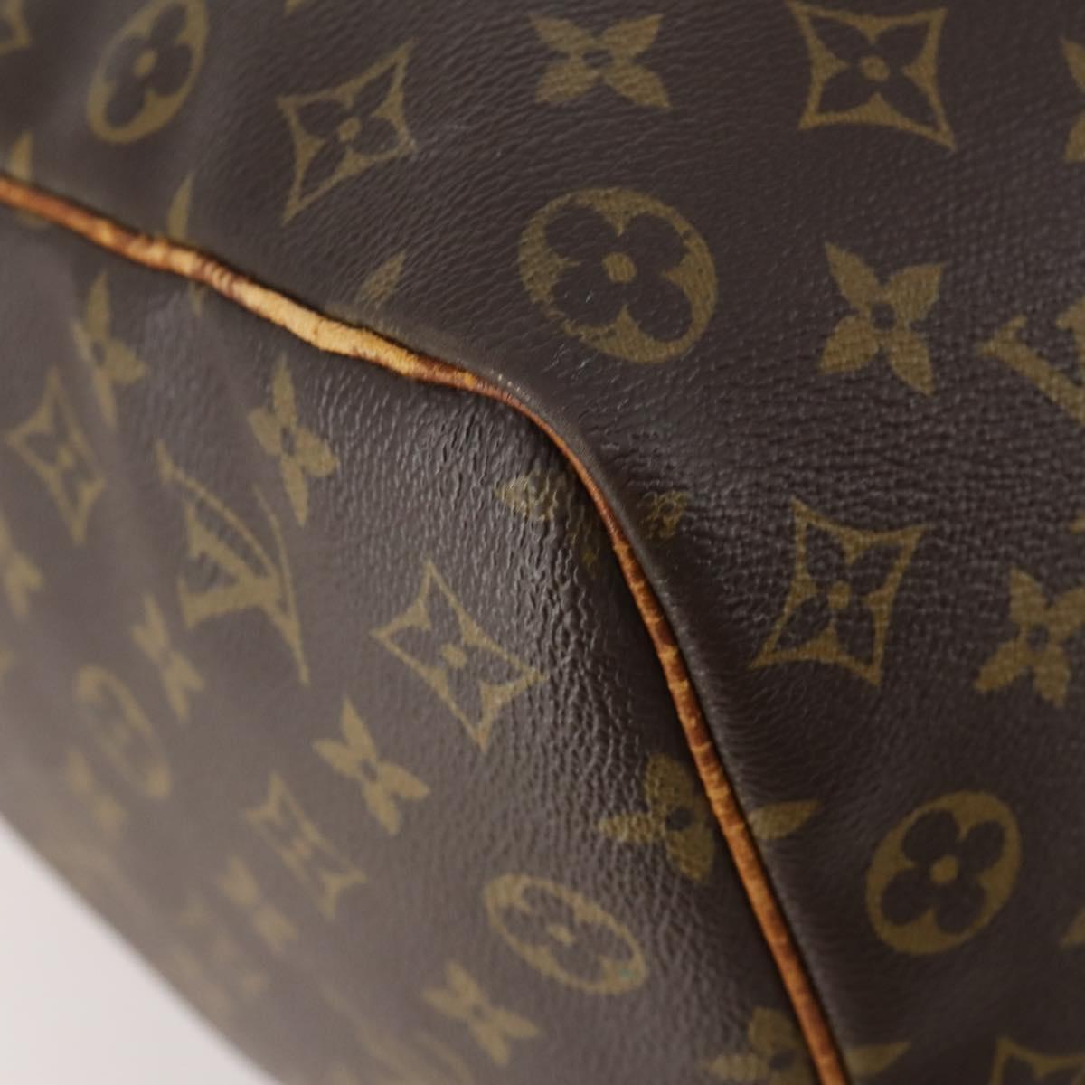 LOUIS VUITTON Monogram Keepall 50 Boston Bag M41426 LV Auth 185731