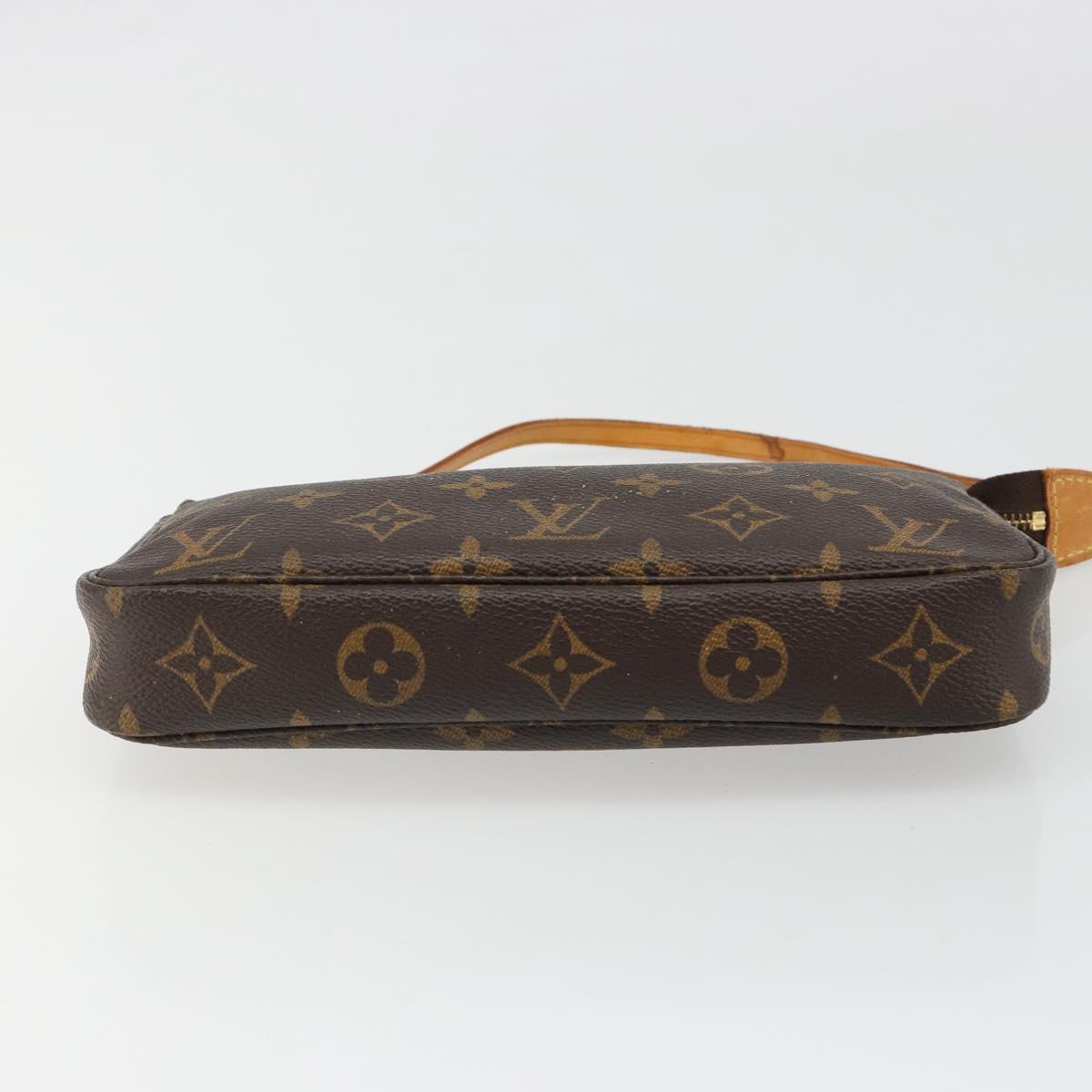 LOUIS VUITTON Monogram Pochette Accessoires Accessory Pouch M51980 Auth 185749