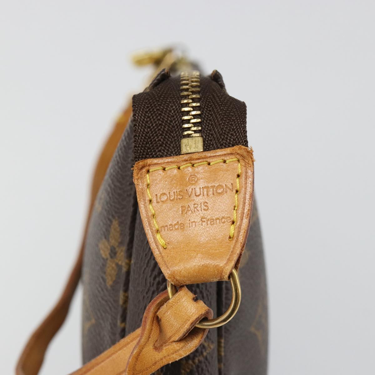 LOUIS VUITTON Monogram Pochette Accessoires Accessory Pouch M51980 Auth 185749