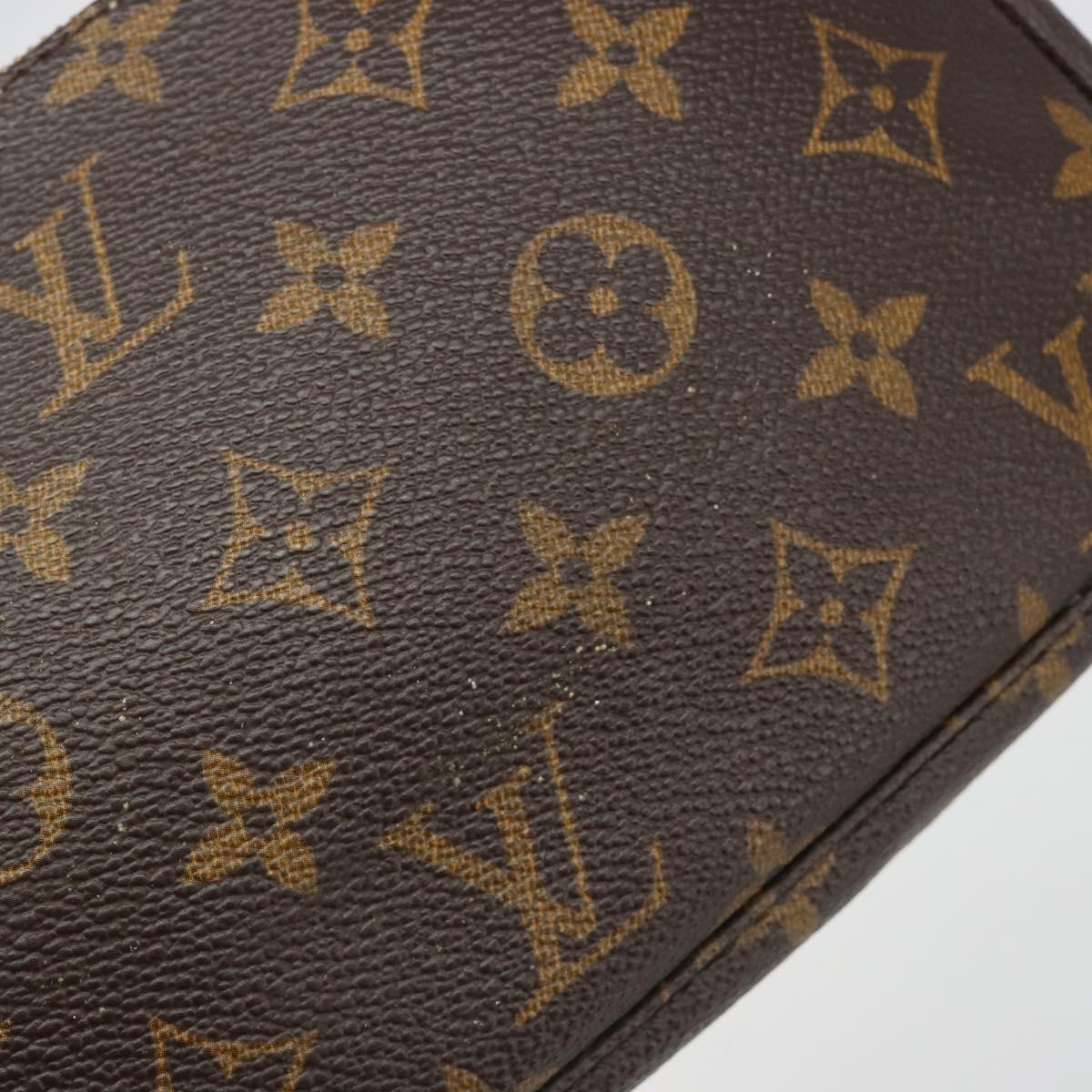 LOUIS VUITTON Monogram Pochette Accessoires Accessory Pouch M51980 Auth 185749