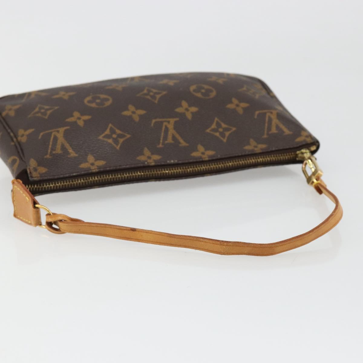 LOUIS VUITTON Monogram Pochette Accessoires Accessory Pouch M51980 Auth 185749