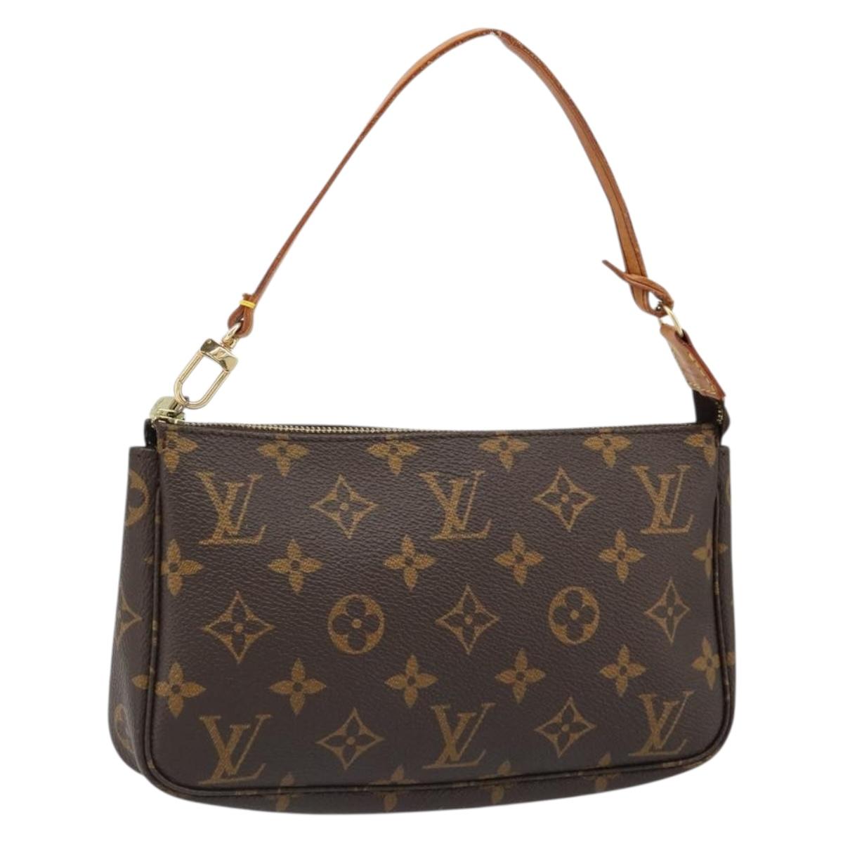 LOUIS VUITTON Monogram Pochette Accessoires Accessory Pouch M51980 Auth 185750A