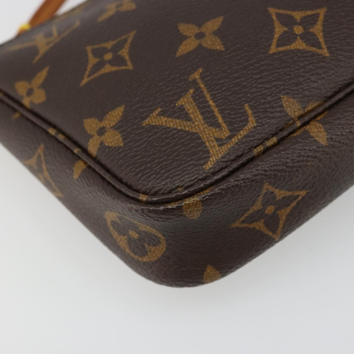 LOUIS VUITTON Monogram Pochette Accessoires Accessory Pouch M51980 Auth 185750A