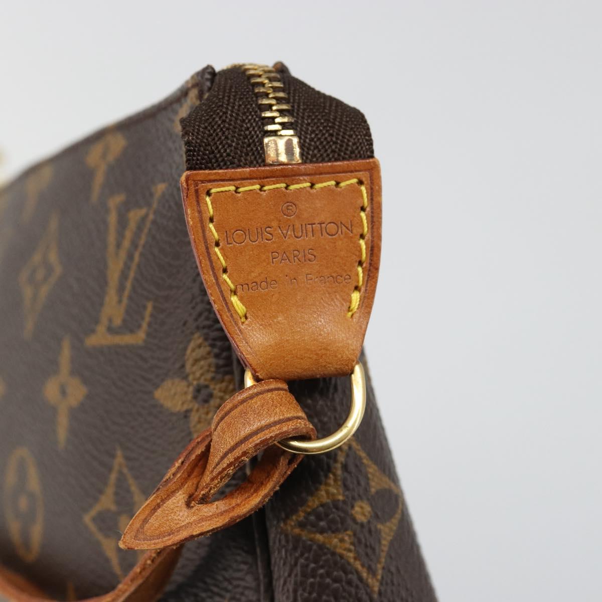 LOUIS VUITTON Monogram Pochette Accessoires Accessory Pouch M51980 Auth 185750A