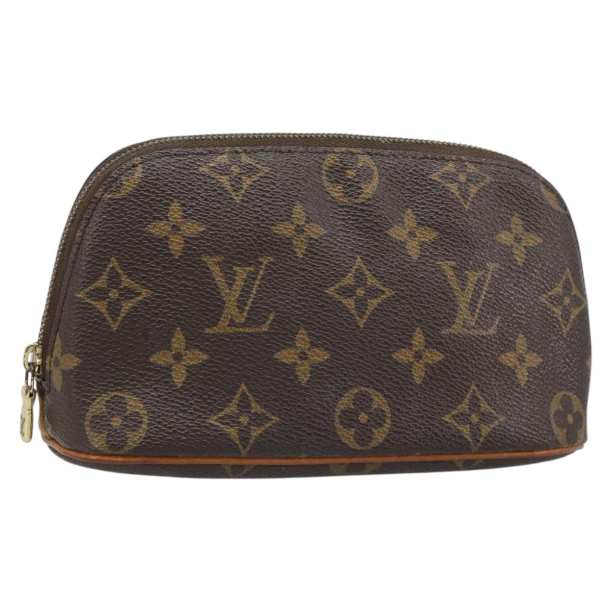 LOUIS VUITTON Monogram Leopard Azzedine Alaïa Alma Pouch M99032 LV Auth 185752A